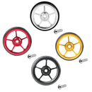 Bike Easy Wheels 6cm for Brompton Cycle Modified Refit Components Black