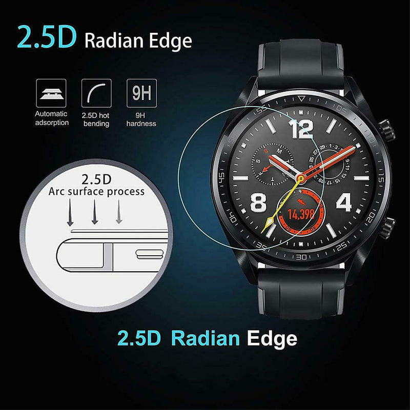 Tempered Glass Screen Anti-scratch Protector for Huawei Watch GT 2 46mm Watch