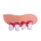 Denture teeth prom Halloween dress witch dress funny buck-toothed dentures