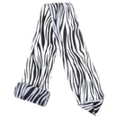 Black White Gloves To Stripe Silk Scarf Magic Tricks Magic Props Toys OZ
