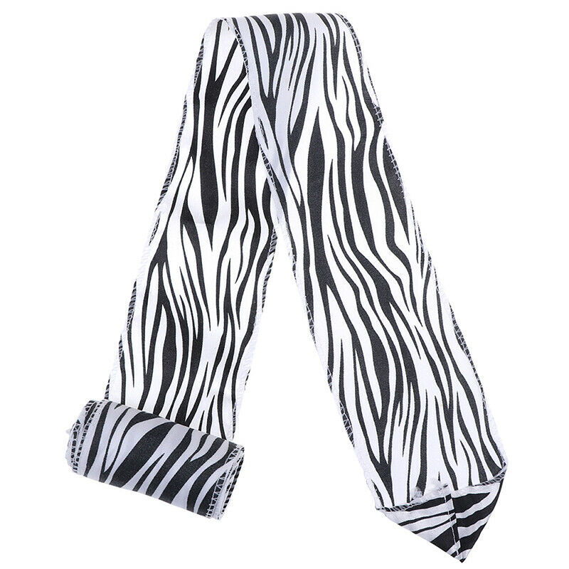 Black White Gloves To Stripe Silk Scarf Magic Tricks Magic Props Toys OZ