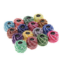 16pcs Mixed Color Cross Stitch Line Embroidery Cotton Thread Floss / Skeins