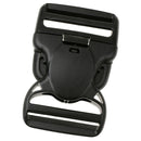 Plastic Side Release Backpack Buckle Clips / Sliders For Webbing 50mm tool