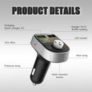 Wireless USB Car Bluetooth FM Transmitter Adapter Charger With MP3 Player