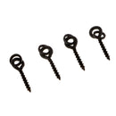 25pcs Carp Boilie Screw with Ring Bait Tool Chod Rigs Fishing Accessories