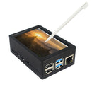 3.5 inch TFT Touch Screen with Case Fan Radiator Kit for Raspberry Pi 4B