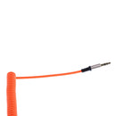 3.5mm Auxiliary Audio Male to Male Cable 90 Degree Right Angle Line Orange