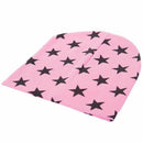Kids Boys Girls Stars Patterns Soft Cute Knit Hat Beanies Cap pink F1I1