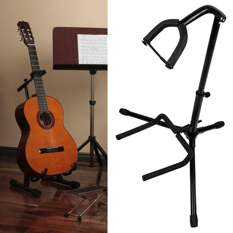 Guitar Floor Stand Holder Portable Bass Display Rack Folk Guitar Bracket A