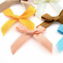 500Pcs/lot Mini SMALL Satin Ribbon Bows various Colours Crafts DIY Wedding â„–[