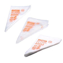 Disposable Plastic Cake Nozzles Pack Baking Decor Pastry Fondant Bag 100PCs 9ITO