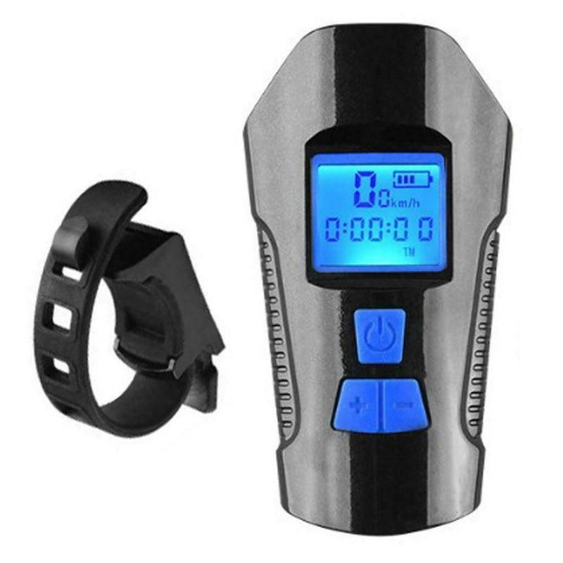 Blue Bicycle Headlight LED Rechargeable Bike Rear Light