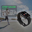 116 Plus 1.3 inch Screen Smart Bracelet Fitness Tracker Wristband (Black)