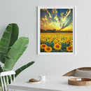 Full Round Drill Diamond Painting Sunflower 5D DIY Handmade Mosaic Pictures