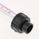 Grey+ Clear Pipeline Water Rotameter Flow Meter Flowmeter 10-100L/H