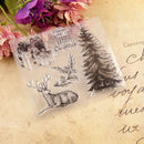 Merry Christmas Tree Reindeer Stamp clear Silicone craft for DIY ScrapbookinOZ