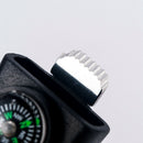 Side Buckle With Whistle Compass Flint Fire Starter Scaper For Paracord Bracelet