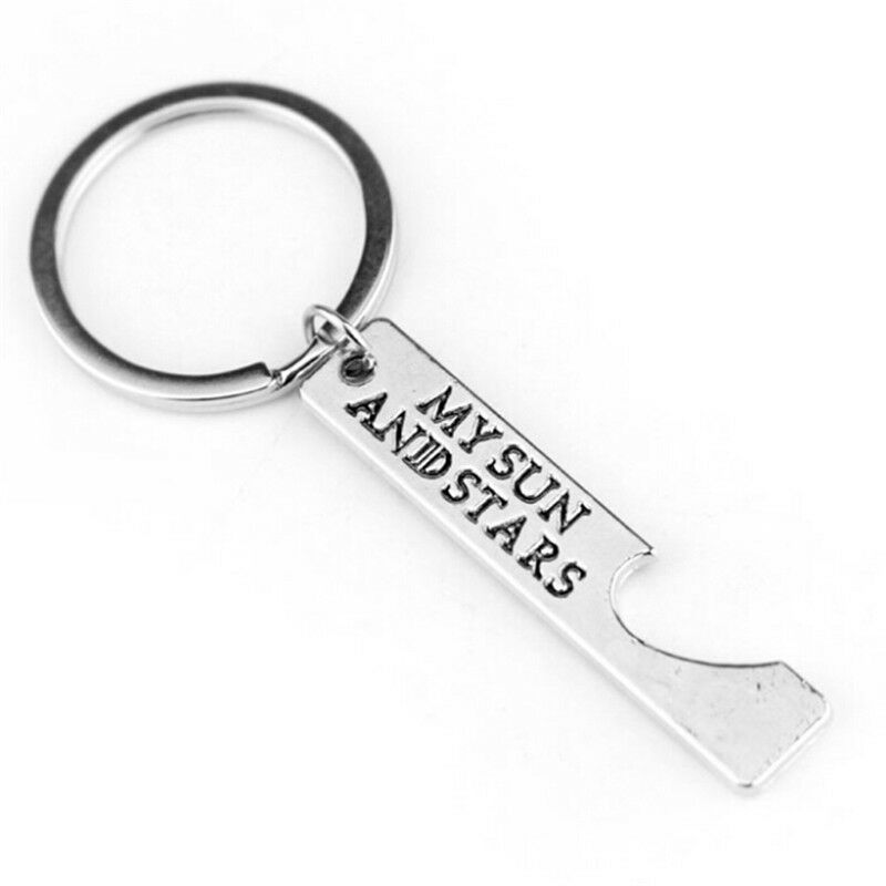 "Moon of My Life, My Sun and Stars" Gift Lovers Couples Accessories Keychain FU