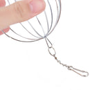 1pc Stainless steel rabbit feeder ball animal bunny hay grass shelf rack toy3c