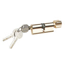 Replacement Brushed Zinc Alloy Cylinder Lock With 3 Keys 90mm