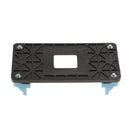 Blue CPU Cooling Fan Bracket For AM2 AM3 With Back Plate & Four Screws