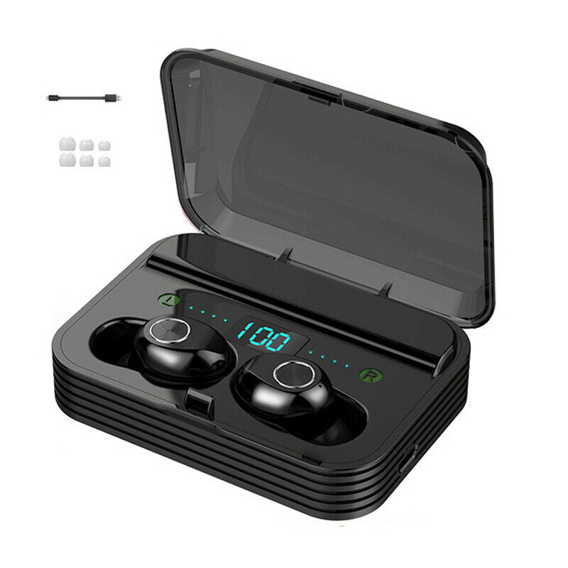 IPX7 Wireless 5.0 Headset Wireless Earphones Mini Earbuds Stereo Headphones