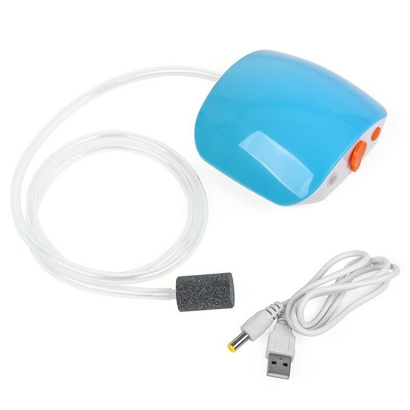 Usb Charging Rechargeable Lithium Battery Power Super Mute Aquarium Fish Ta