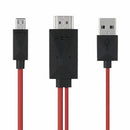6.5 Feet MHL Micro-USB to HDMI Adapter Converter Cable 1080P HDTV for Andro
