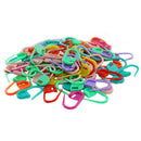 100pcs Plastic Locking Safety Pin Stitch Markers Holders Knitting Crochet Clip