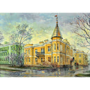 Full Round Drill Diamond Painting DIY European Building Rhinestone Poster