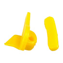 2x 53mm Auto Duck Head Inserts Tires Accessories Nylon Plastic Protective Bird