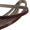 10x New Metal Sanding Belts Belt Sander Tools Sandpaper for Wood Plastic