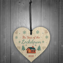 Heart Shape Wooden Crafts Christmas Hanging Ornament DIY Wooden Crafts Projects