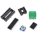 LED Chaser Flowing Water Light NE555 Module + CD4017 PCB Board DIY KME