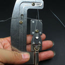 Stainless steel Protable Fishing Tool Metal Semi automatic Fishing Hook Tier S3C