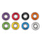 24x 608 Bearing for Skateboards Longboards Inline Skates Roller Skates Spinners