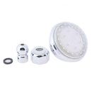 New Round 7 Colors Changing LED Shower Head Temperature Sensor Top Spray