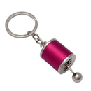 Creative Auto Tuning Part Gearshift Turbo Key Chain Car Turbine Keychain Keyring
