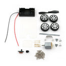 Mini Wind Car 130 Brush Robot for Arduino Children Educational DIY Car Kits M&O