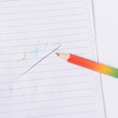 2pcs Rainbow Color Pencil 4 in 1 Colored Drawing Painting Pencils Pen School MO