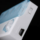 4 PCS LED Dual-Infrared Window PIR Automatic motion-sensor light, White