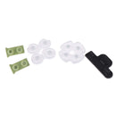 5pcs/set Controller conductive rubber button pad replacement for ps3ME