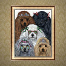 5D Dog Full Drill Diamond Painting Embroidery DIY Cross Stitch Decoration