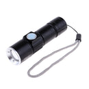 High-Powered LED Flashlight Zoomable Handheld Portable Ultralight Torch Lamp