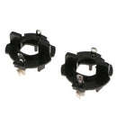 Pair Of LED Lamp Headlight Bracket Adapter  For Cars, Aftermarket Part