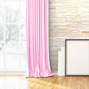 100x200cm Modern Window Panel Curtain Valance Door Kids Bedroom Divider Pink