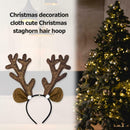 Christmas Reindeer Antlers Headband Hook for Adults Kid Gift Head Accessory A