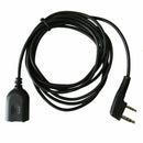 2 Pin Orifice K Head Male to Female Extend Cord Earphones Cable Walkie Talkie fd