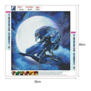 5D DIY Full Drill Diamond Painting Moon Eagle Cross Stitch Embroidery Kit