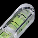 2Pcs mini T-type bubble spirit level acrylic measuring level adjustmentME
